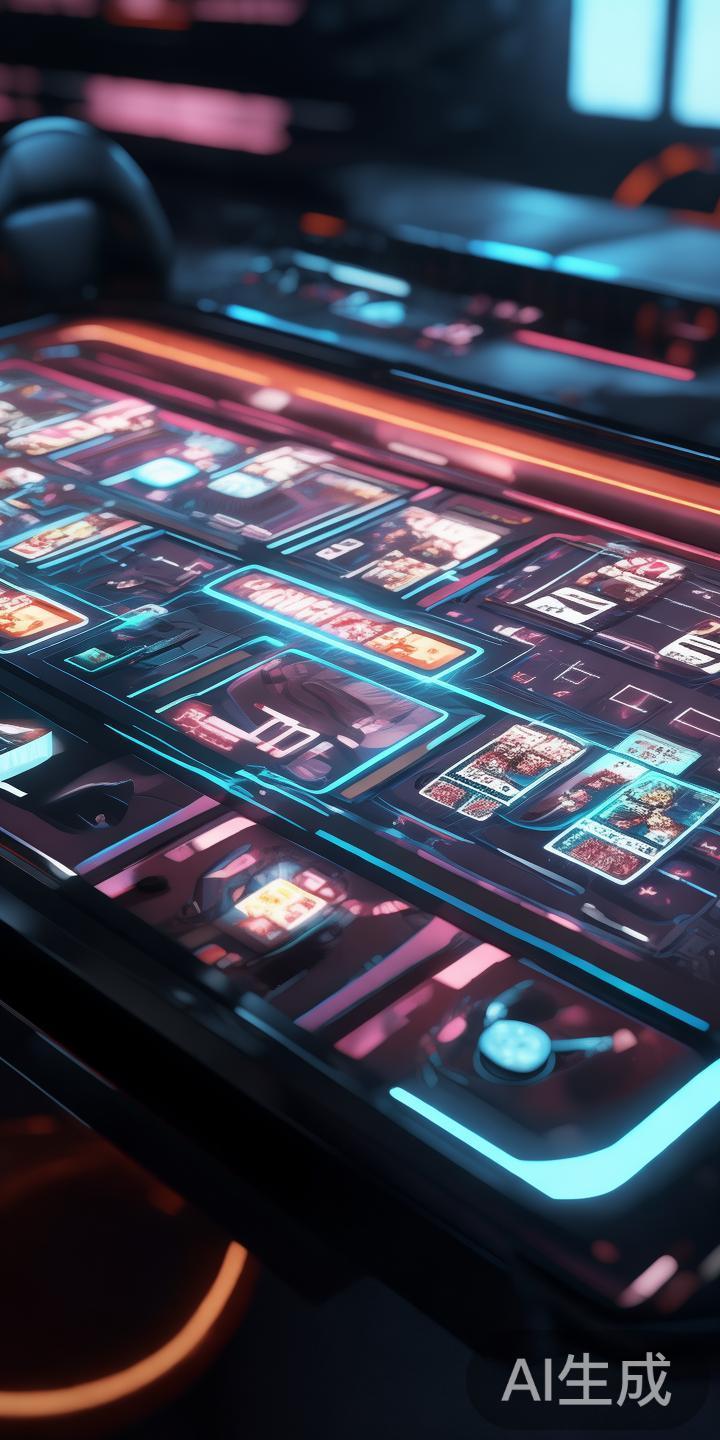 采用电子牌的最大优势在于实现自动洗牌、自动发牌，降